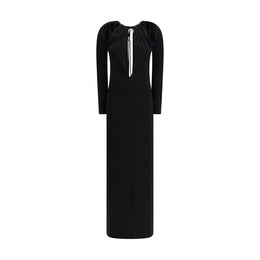 Marine Serre Black Viscose Casual Dress