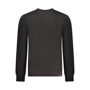 Accademia Militare Black Cotton Sweatshirt