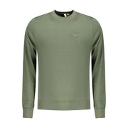 Accademia Militare Green Cotton Sweatshirt