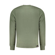Accademia Militare Green Cotton Sweatshirt