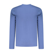 Coveri Moving Blue Cotton T-Shirt