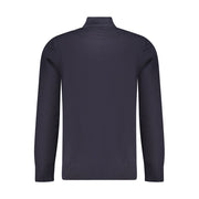 Coveri Moving Blue Nylon Men Sweater