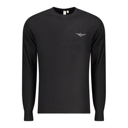 Accademia Militare Black Cotton Sweater