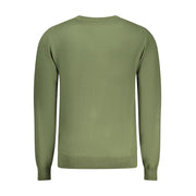 Accademia Militare Green Cotton Sweater