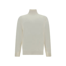 Brunello Cucinelli White Cashmere Cashmere Sweater