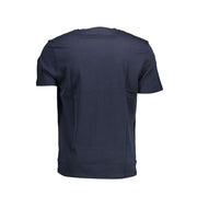 Timberland Blu Cotton Men T-Shirt