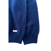 Baldinini Trend Blue Cashmere Men Sweater