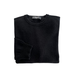 Baldinini Trend Black Cashmere Men Sweater