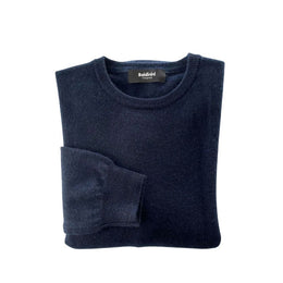 Baldinini Trend Blue Cashmere Men Sweater