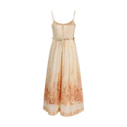 Zimmermann Multicolor Cotton Long Dress