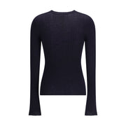 Cruna Blue Wool Sweatshirt
