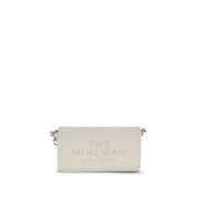 Marc Jacobs White Calf Leather Bos Taurus Shoulder Bag