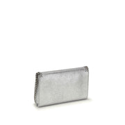 Stella McCartney Silver Polyester Shoulder Bag