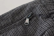 Dolce & Gabbana Gray Striped Wool Skinny Trouser Pants
