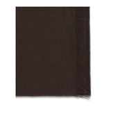 Brunello Cucinelli Brown Cashmere Scarf
