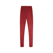 Marine Serre Red Polyamide Socks
