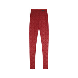 Marine Serre Red Polyamide Socks