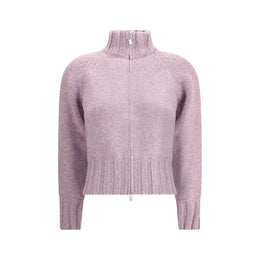 Magda Butrym Purple Cashmere Cardigan