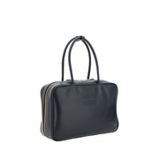 Miu Miu Black Calf Leather Bos Taurus Handbag