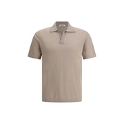 Cruna Beige Cotton Polo Shirt