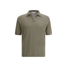 Cruna Green Cotton Polo Shirt