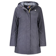 K-WAY Blue Polyamide Jackets & Coat