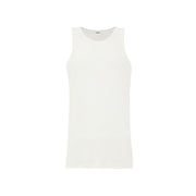 Jil Sander White Cotton Sleveless Jacket