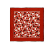 Tom Ford Red Silk Pocket Square