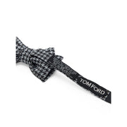 Tom Ford Gray Silk Bowtie