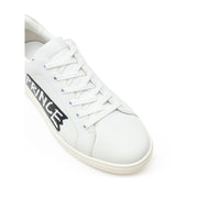 Dolce & Gabbana Bordeaux Leather Low Top Sneakers