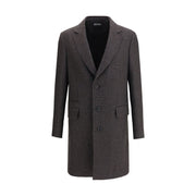 ZEGNA Brown Wool Coat