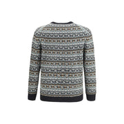 Brooksfield Multicolor Wool Sweatshirt