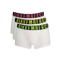 Bikkembergs White Cotton Underwear