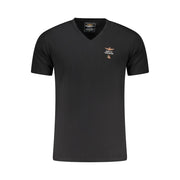 Aeronautica Militare Black Cotton Men Underwear Shirt