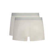 Trussardi White Cotton Underwear