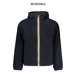 K-WAY Blue Polyester Jackets & Coat