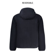 K-WAY Blue Polyester Jackets & Coat