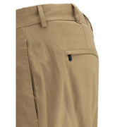 PT Torino Brown Cotton Casual Pants