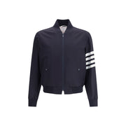 Thom Browne Blue Wool Bomber