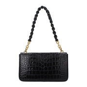 Tom Ford Black Leather Shoulder Bag