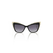 Frankie Morello Black Acetate Sunglasses