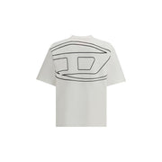 Diesel White Cotton T-Shirt