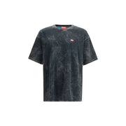Diesel Black Cotton T-Shirt