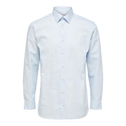 Selected Blue Cotton Dress Shirt