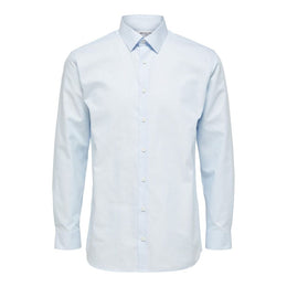 Selected Blue Cotton Dress Shirt
