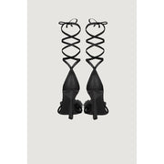 Aniye By Black Leather High Heel Pumps