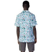 Dickies Blue Cotton Shortsleeve Shirt