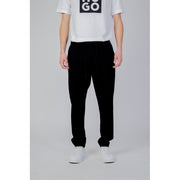 Hugo Boss Black Polyester Casual Pants