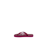 Emporio Armani Underwear Red Rubber Flip-Flop Sandals