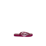 Emporio Armani Underwear Red Rubber Flip-Flop Sandals